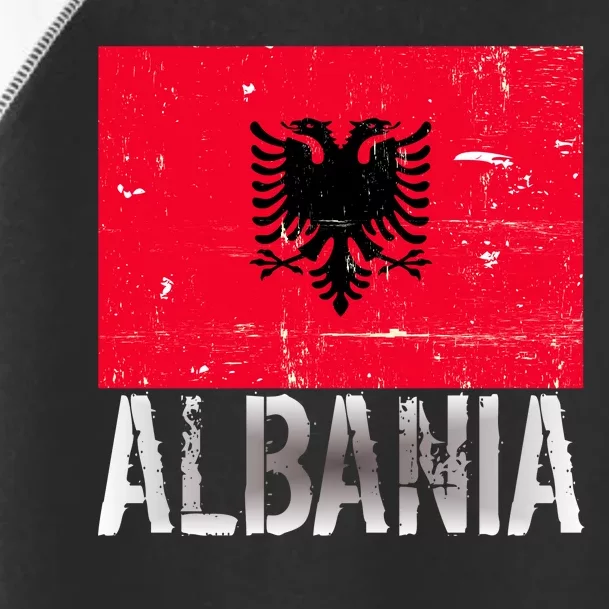 Albania Flag Albanians Soccer Football Team Toddler Fine Jersey T-Shirt