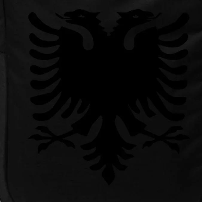 Albanian Flag Eagle Impact Tech Backpack