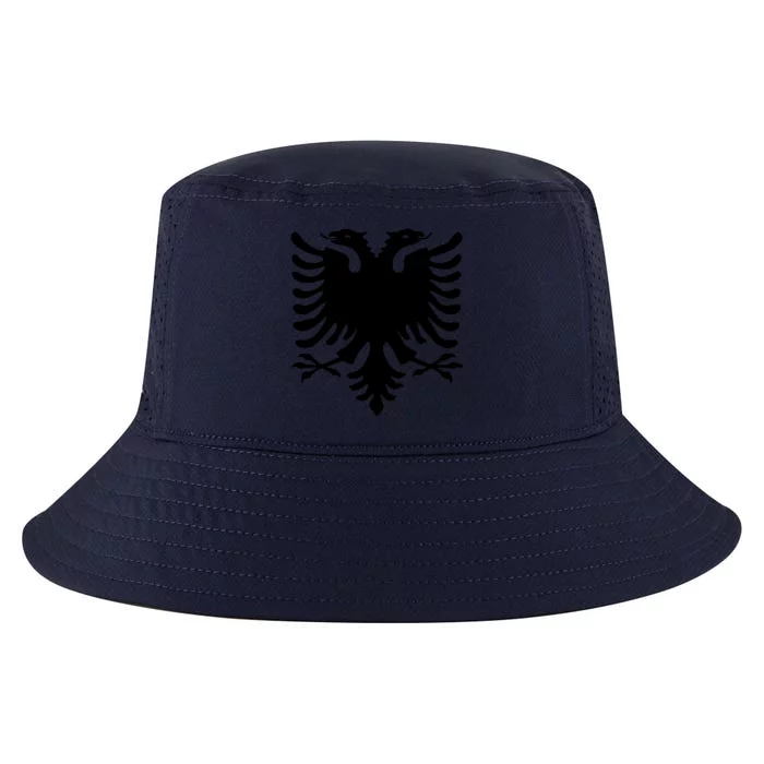 Albanian Flag Eagle Cool Comfort Performance Bucket Hat