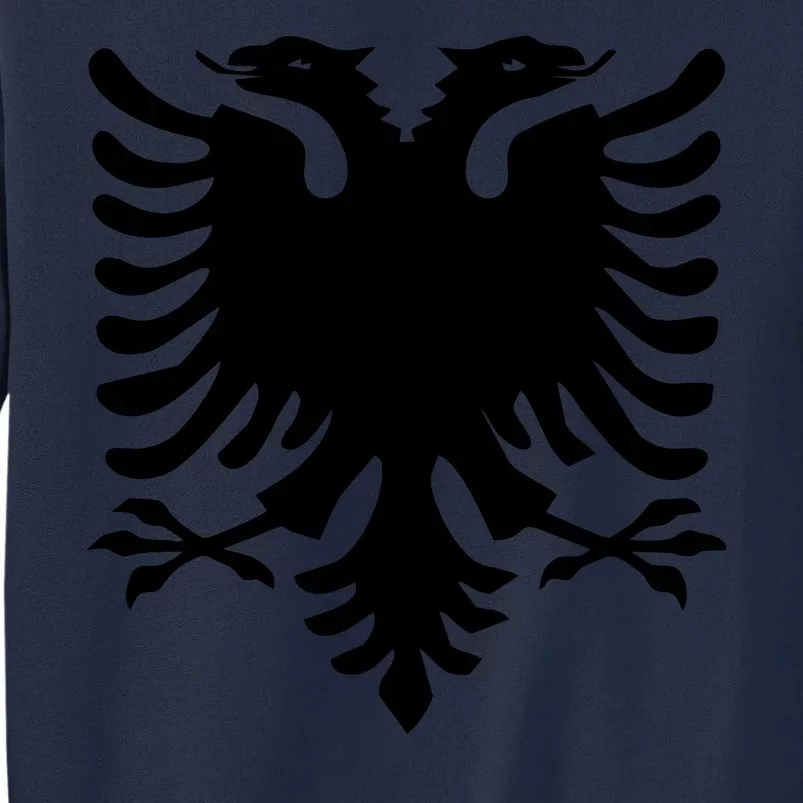 Albanian Flag Eagle Tall Sweatshirt