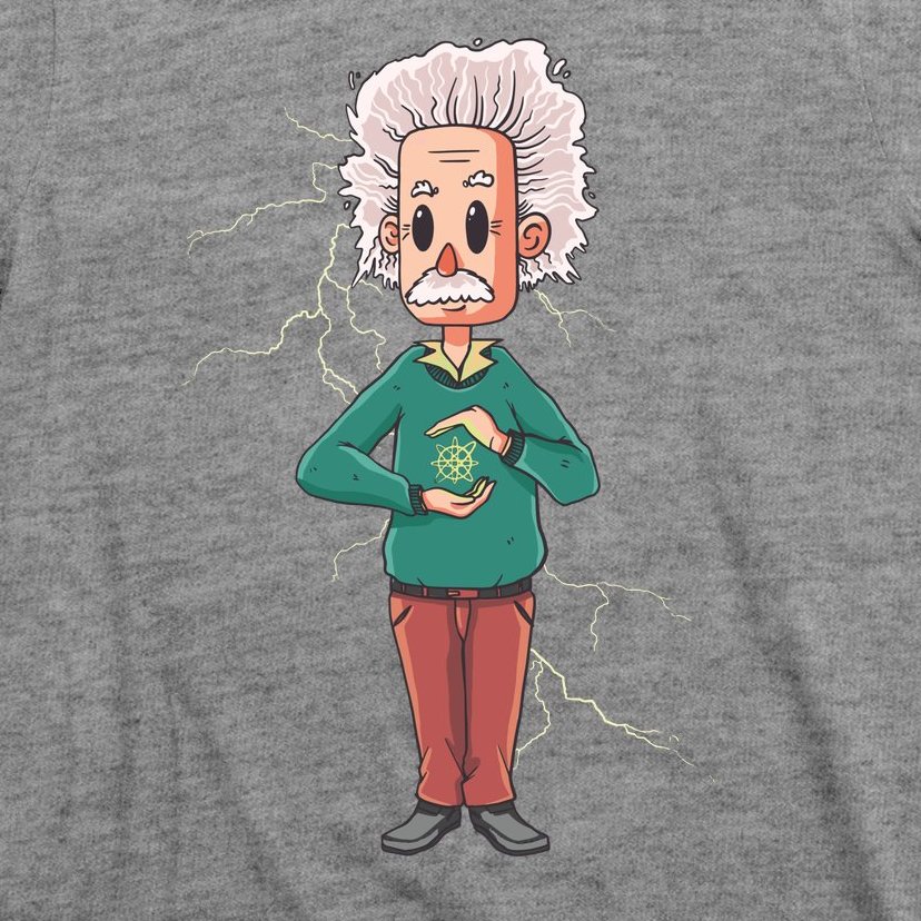 Albert Einstein Cartoon T-Shirt | TeeShirtPalace
