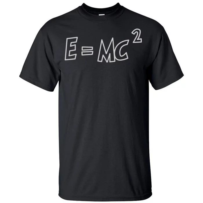 Albert Einstein E=MC2 Equation Tall T-Shirt