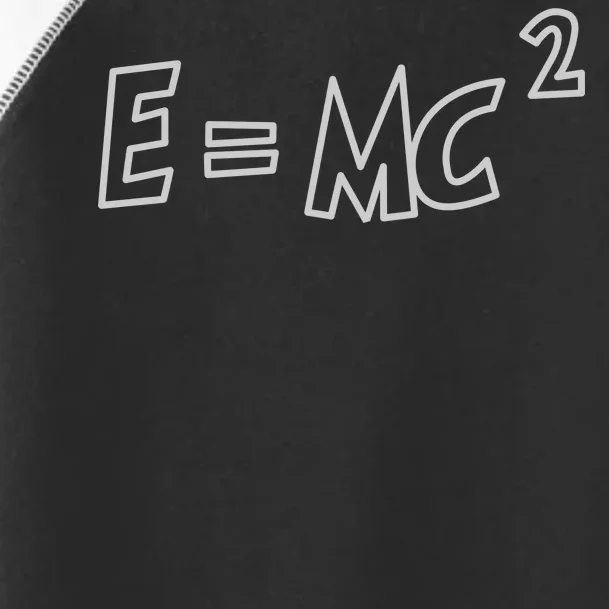 Albert Einstein E=MC2 Equation Toddler Fine Jersey T-Shirt