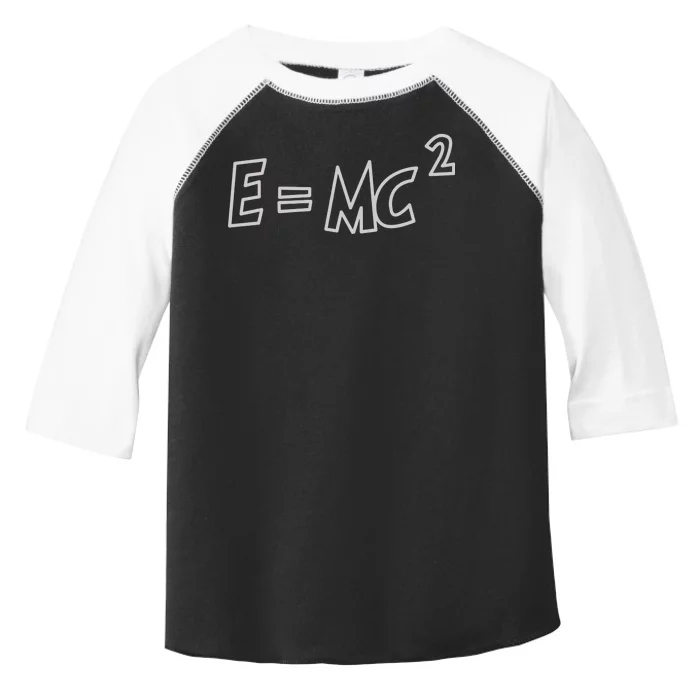 Albert Einstein E=MC2 Equation Toddler Fine Jersey T-Shirt