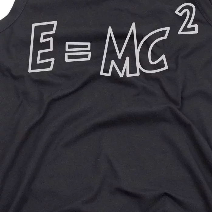 Albert Einstein E=MC2 Equation Tank Top