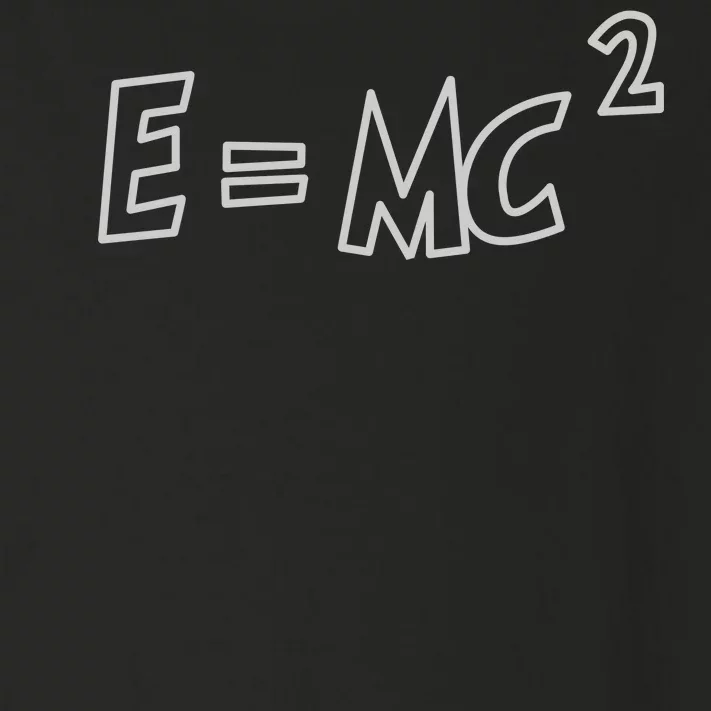 Albert Einstein E=MC2 Equation Toddler Long Sleeve Shirt