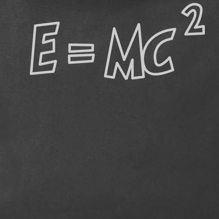 Albert Einstein E=MC2 Equation Zip Tote Bag