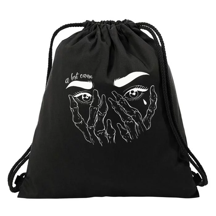 A Lost Cause Drawstring Bag