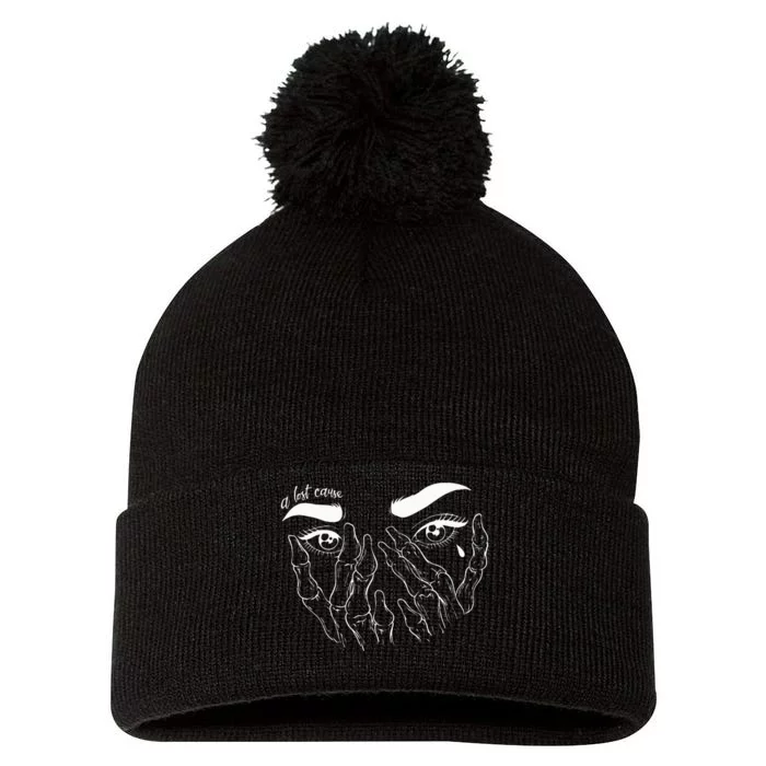 A Lost Cause Pom Pom 12in Knit Beanie