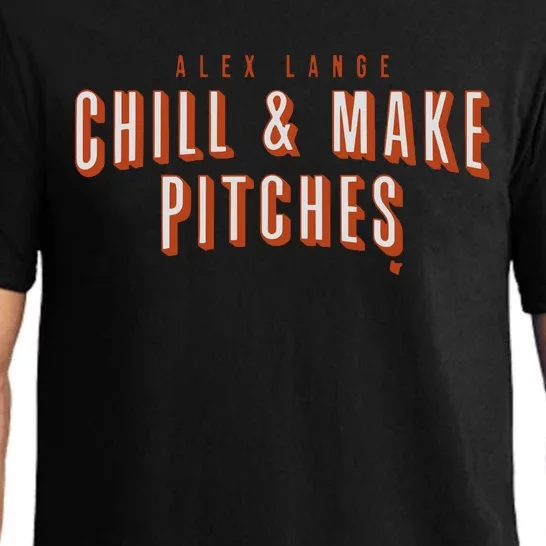 Alex Lange Chill And Make Pitches Pajama Set