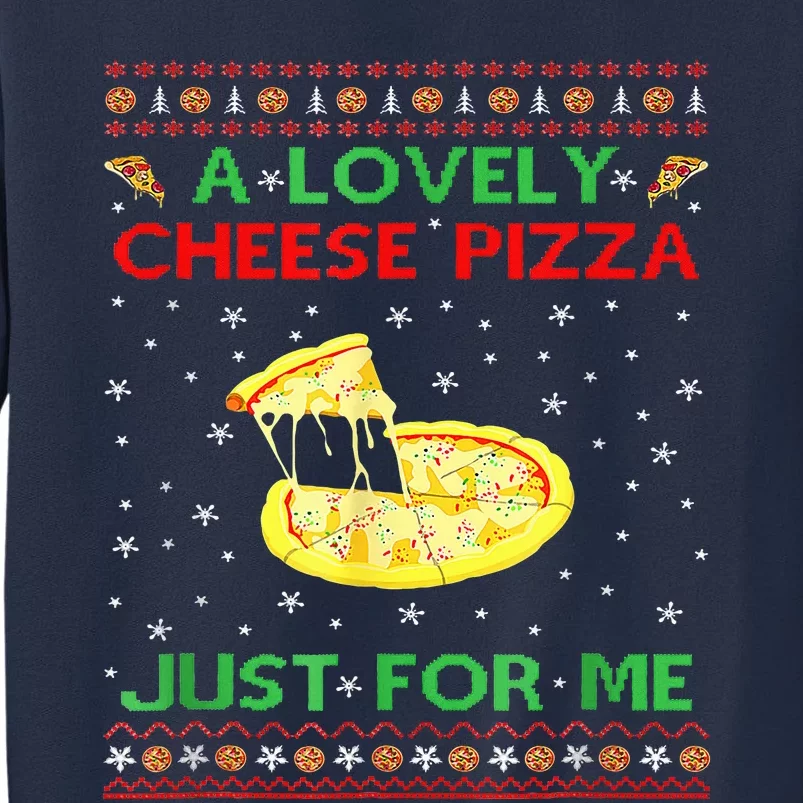 A Lovely Cheese Pizza Alone Funny Kevin X Mas Home Sweatshirt