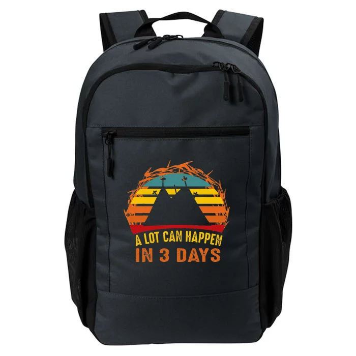 A Lot Can Happen In 3 Days Christian Easter Good Friday Daily Commute Backpack