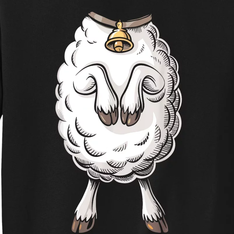 Adult Lamb Costume Tall Sweatshirt