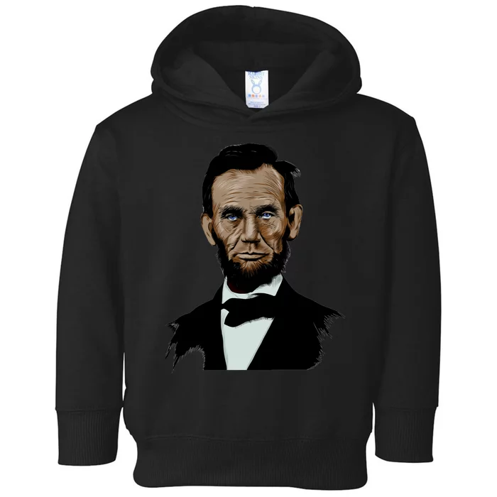 Abraham Lincoln Color Sketch Toddler Hoodie