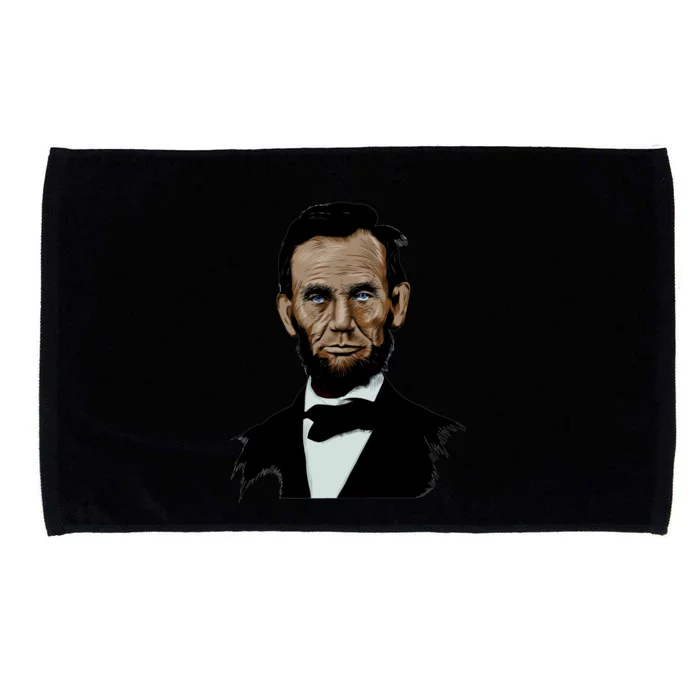 Abraham Lincoln Color Sketch Microfiber Hand Towel