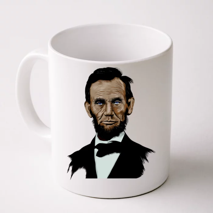 Abraham Lincoln Color Sketch Front & Back Coffee Mug