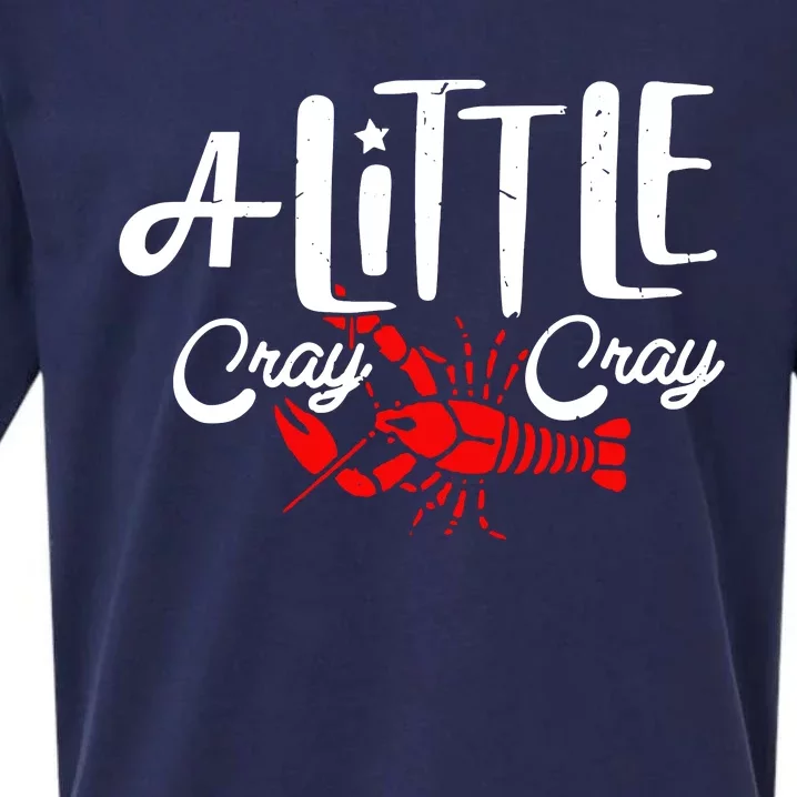 A Little Cray Crawfish Boils Sueded Cloud Jersey T-Shirt