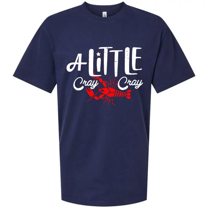 A Little Cray Crawfish Boils Sueded Cloud Jersey T-Shirt