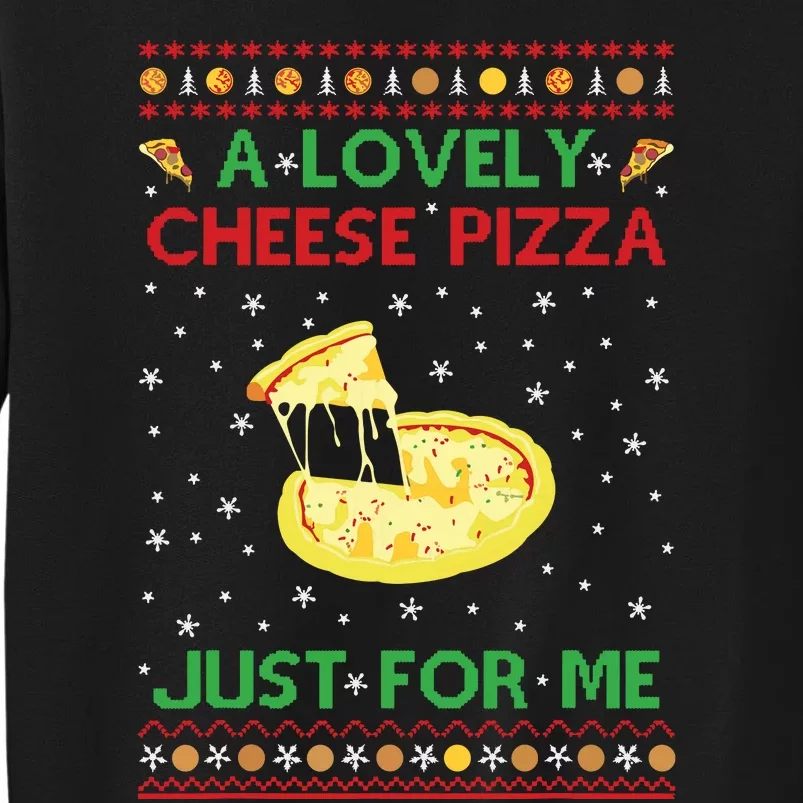 A Lovely Cheese Pizza Shirts Alone Funny Xmas Home Sweatshirt