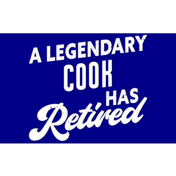 A Legendary Cook Has Retired Cook Gift Bumper Sticker