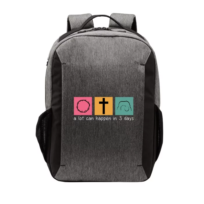 A Lot Can Happen In 3 Days Easter Vector Backpack