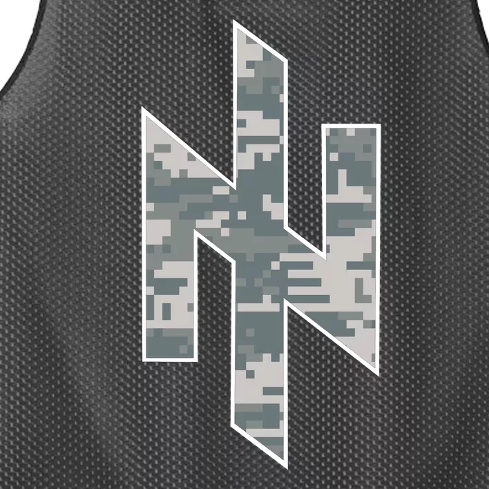 Azov Camo Support Ukraine Military Mesh Reversible Basketball Jersey Tank