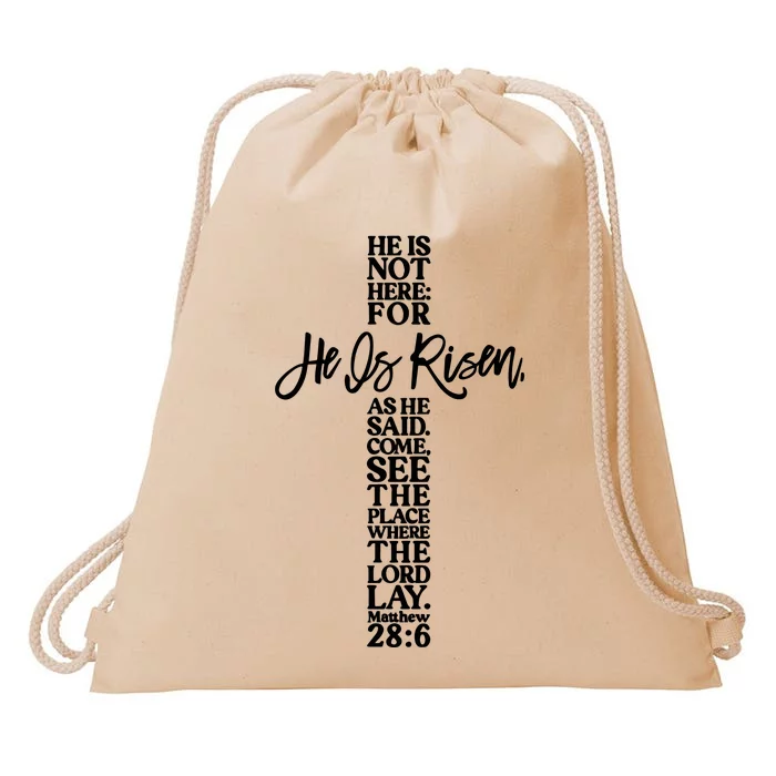 A Lot Can Happen In 3 Days Easter Drawstring Bag