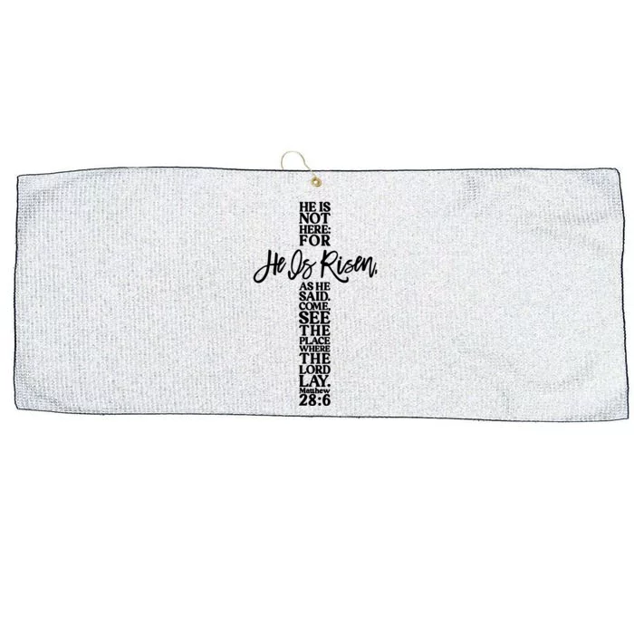 A Lot Can Happen In 3 Days Easter Large Microfiber Waffle Golf Towel