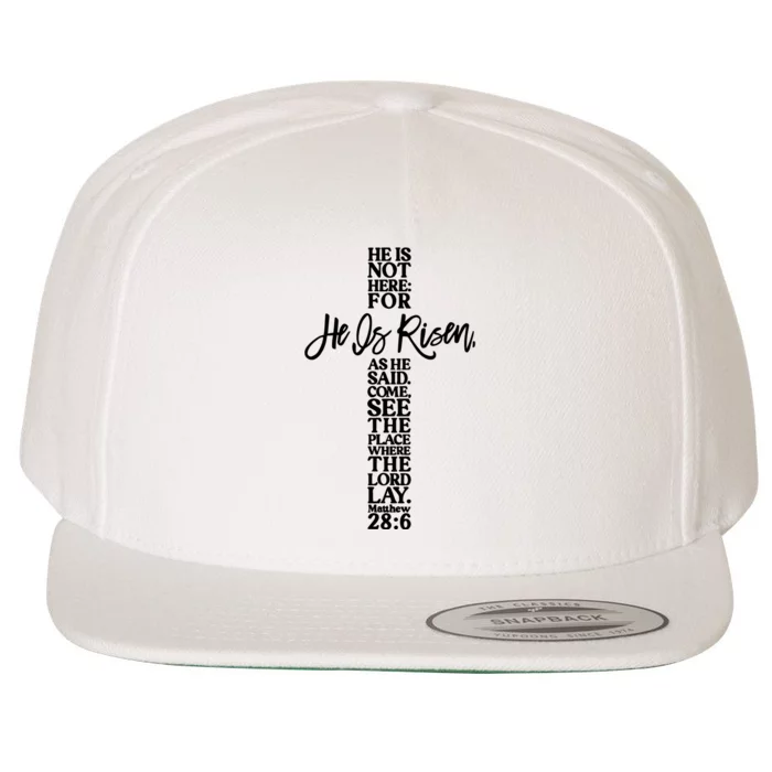 A Lot Can Happen In 3 Days Easter Wool Snapback Cap