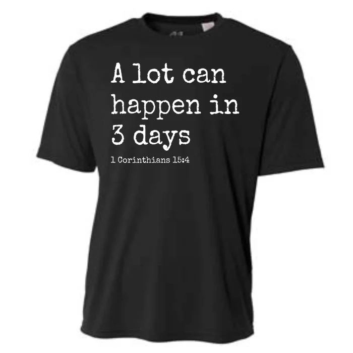 A Lot Can Happen In 3 Days Easter Cooling Performance Crew T-Shirt