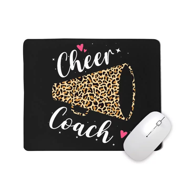 Appreciation Leopard Cheer Coach Cheerleading Cheerleader Mousepad