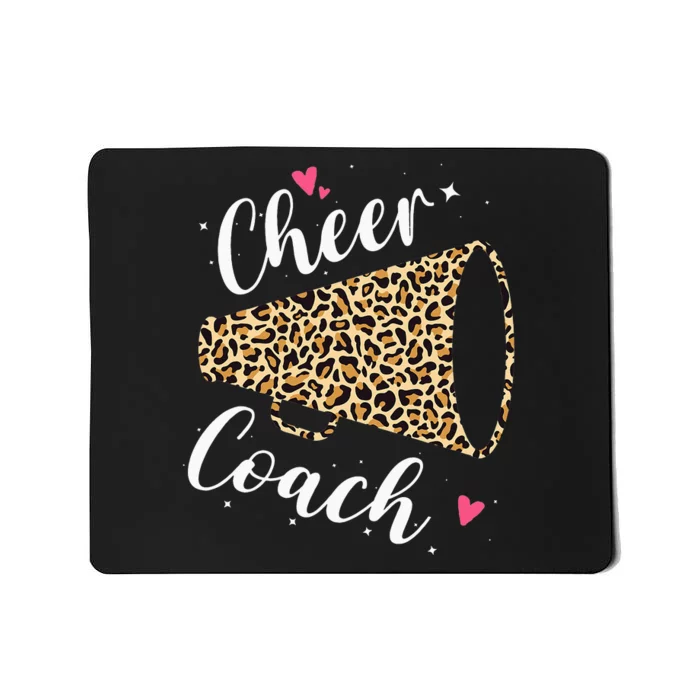 Appreciation Leopard Cheer Coach Cheerleading Cheerleader Mousepad