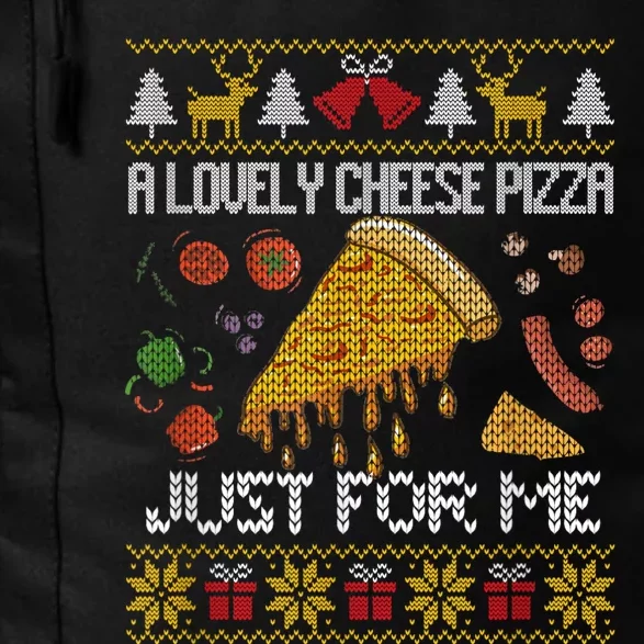 A Lovely Cheese Pizza Just For Me Alone Home Christmas Daily Commute Backpack