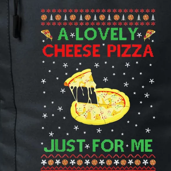 A Lovely Cheese Pizza Just For Me Christmas Pizzeria Cheesy Daily Commute Backpack