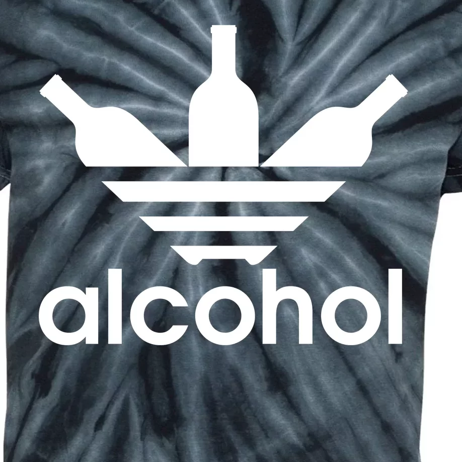 Alcohol Sports Logo Kids Tie-Dye T-Shirt