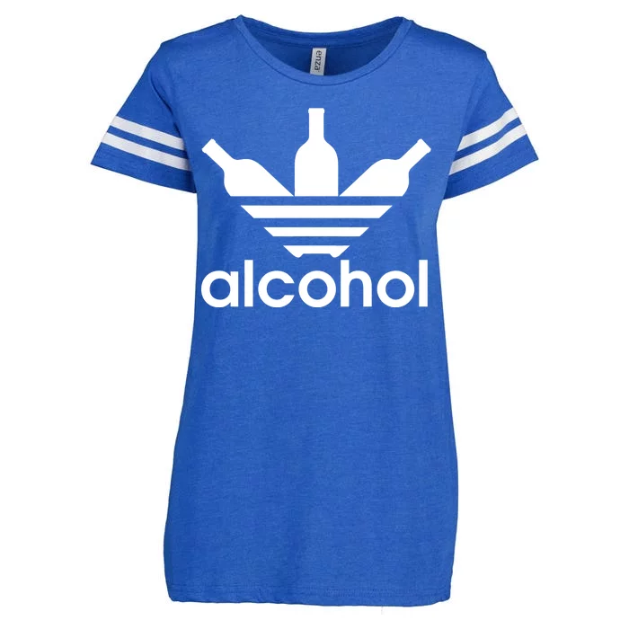 Alcohol Sports Logo Enza Ladies Jersey Football T-Shirt