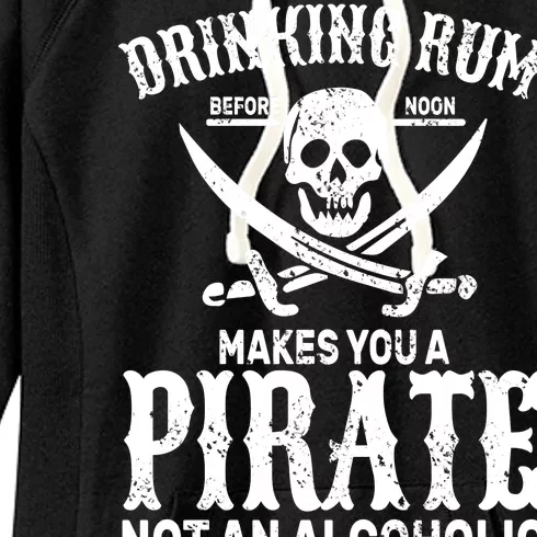 Alcoholic Pirate Women's Fleece Hoodie