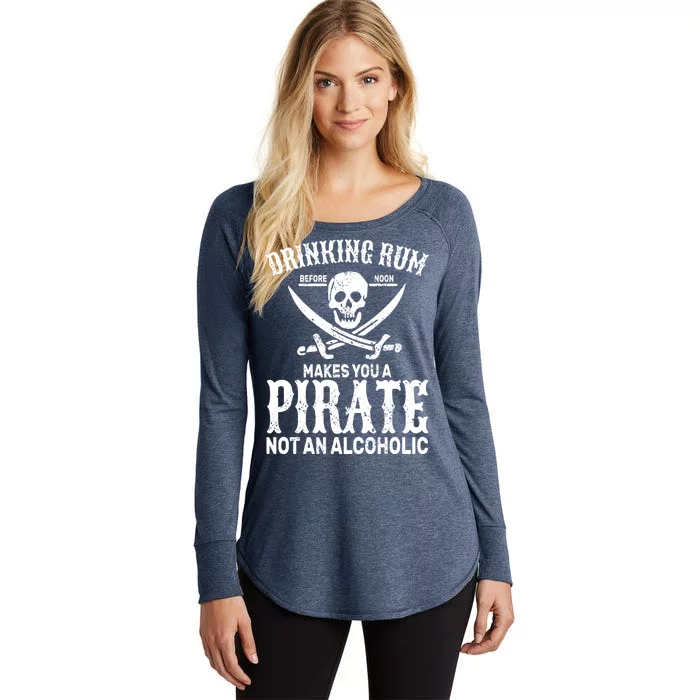 Alcoholic Pirate Women's Perfect Tri Tunic Long Sleeve Shirt