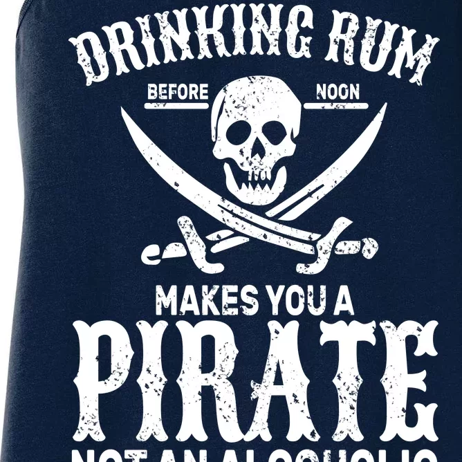 Alcoholic Pirate Women's Racerback Tank