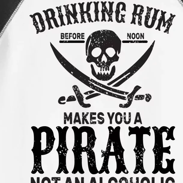 Alcoholic Pirate Toddler Fine Jersey T-Shirt