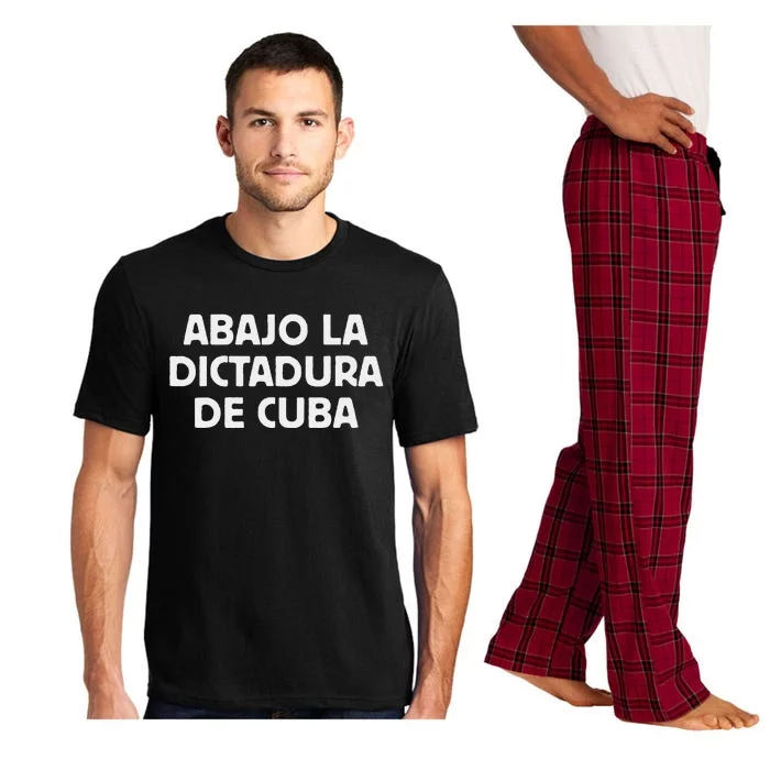 Abajo La Dictadura De Cuba Pajama Set