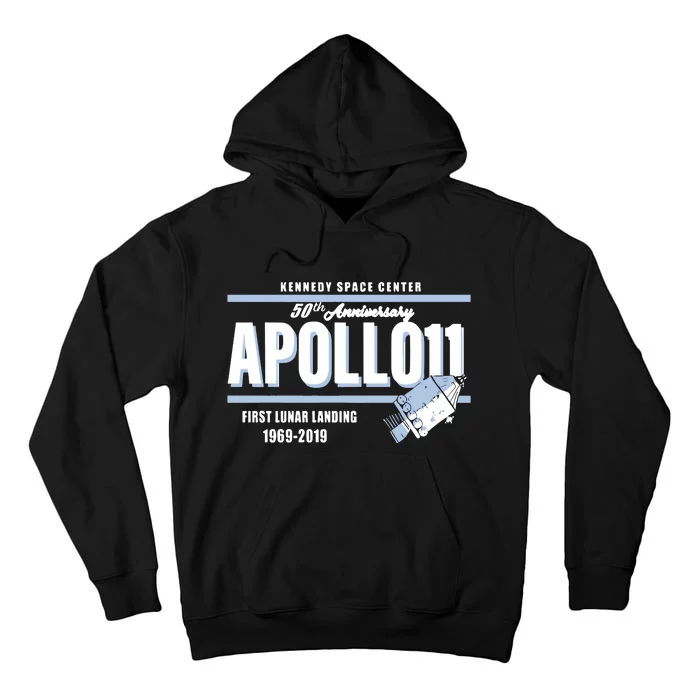 Apollo11 Launch Day 50Th Anniversary Tall Hoodie