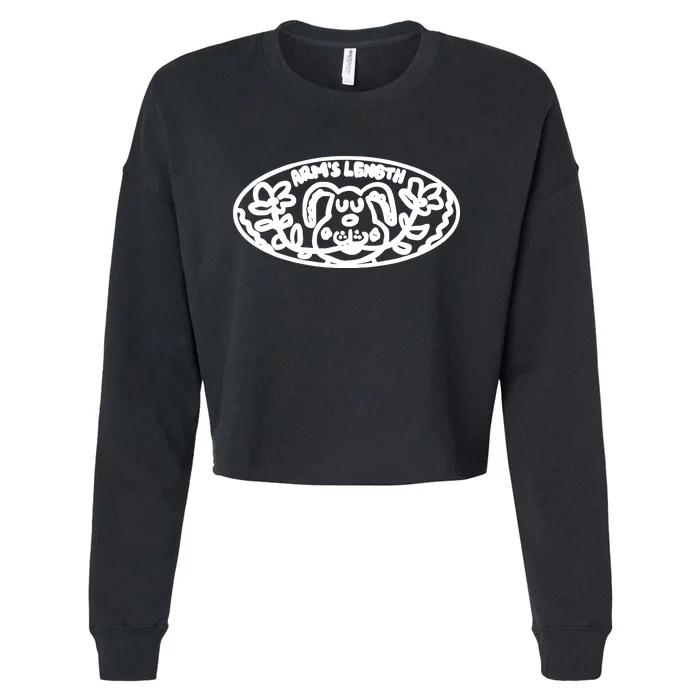 ArmS Length Dog Cropped Pullover Crew