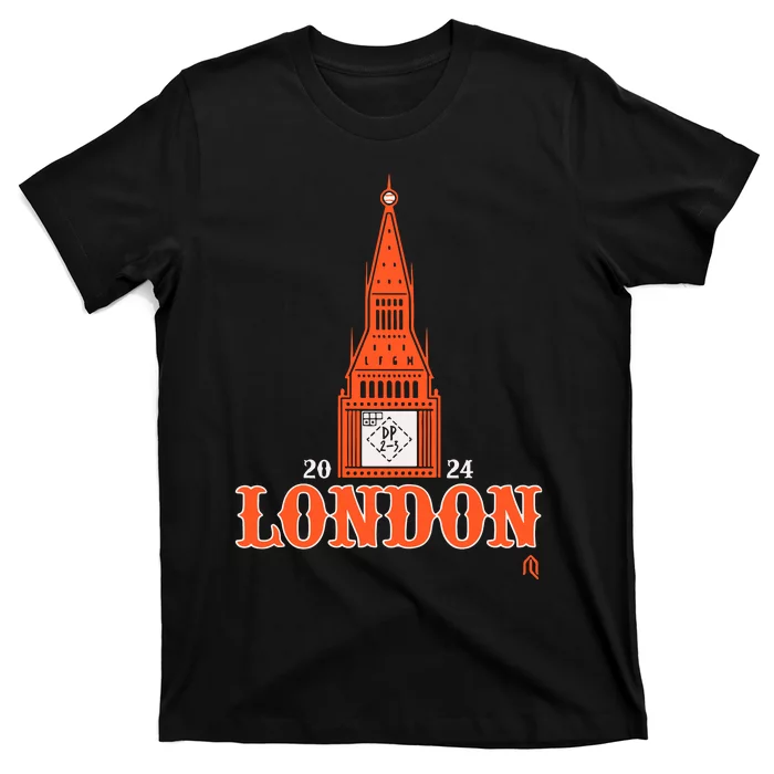 Athletelogos London Dp Clock 2024 T-Shirt