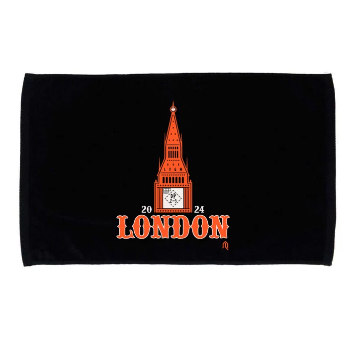 Athletelogos London Dp Clock 2024 Microfiber Hand Towel