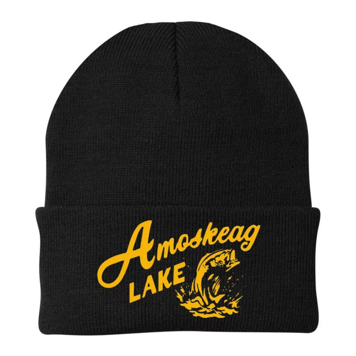 Amoskeag Lake Essential Fishing Knit Cap Winter Beanie