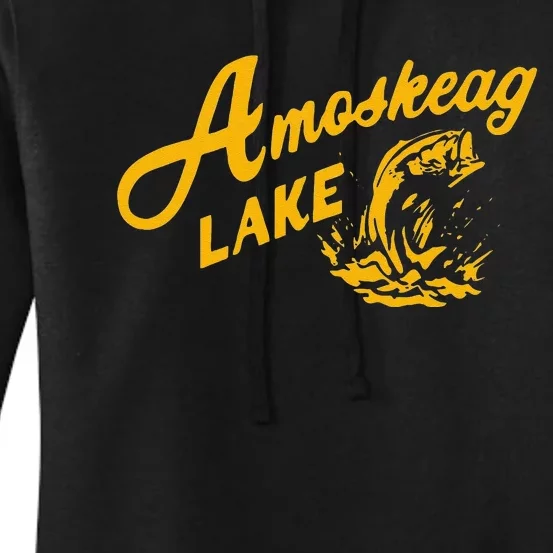 Amoskeag Lake Essential Fishing Women's Pullover Hoodie