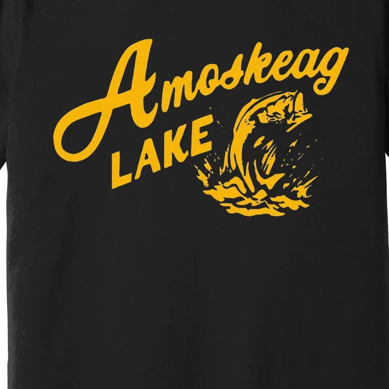 Amoskeag Lake Essential Fishing Premium T-Shirt