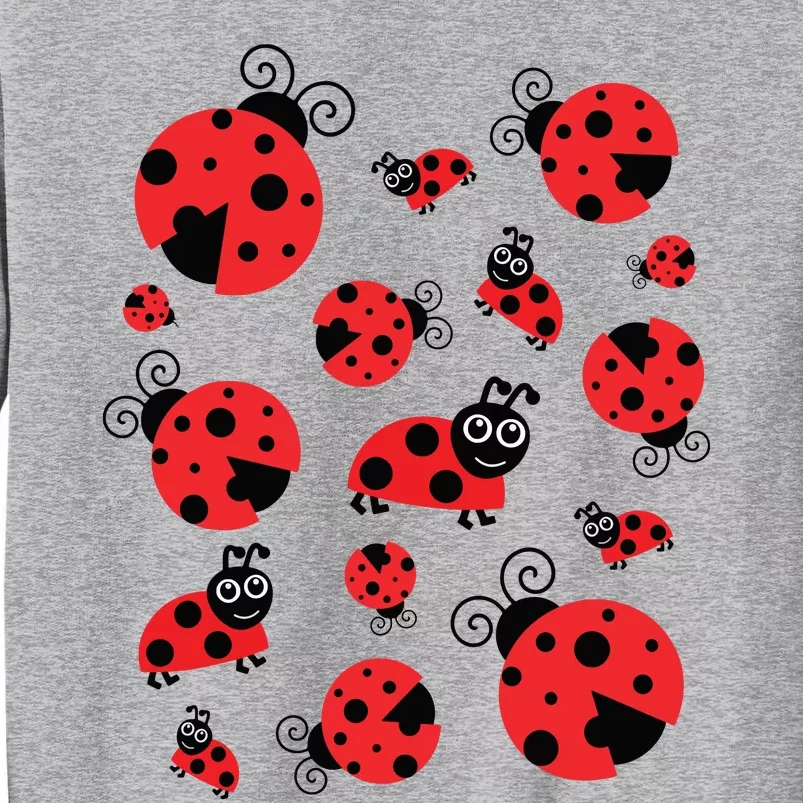 Adorable Ladybugs Everywhere Tall Sweatshirt