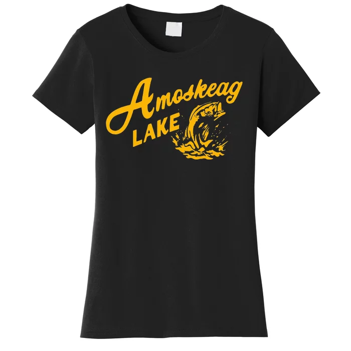 Amoskeag Lake Essential Fishing Women's T-Shirt